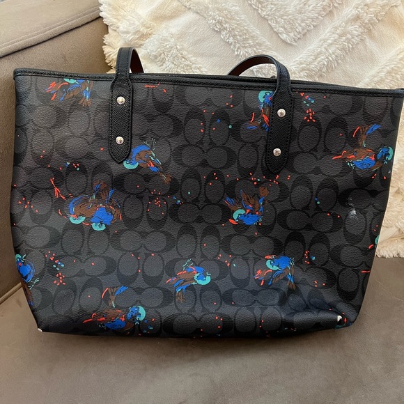 Coach Tote Bag and Matching Wallet - Picture 2 of 5